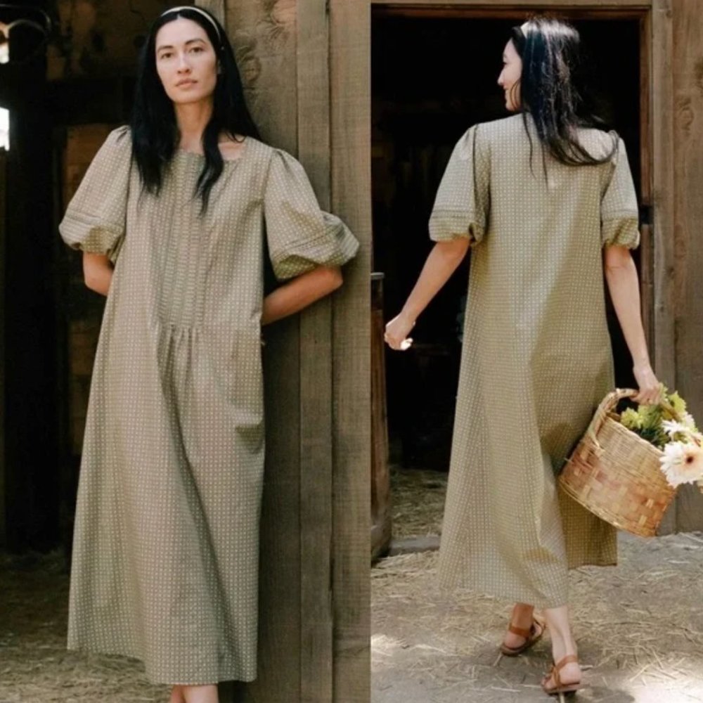 Christy Dawn | The Stella Maxi Dress in Willow Daisy Dot New Size L